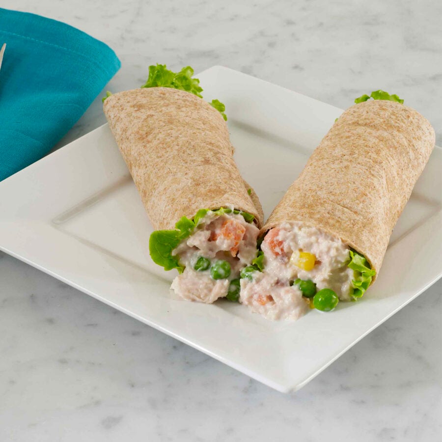 Chicken Vegetable Salad w/Tortillas-12/PK