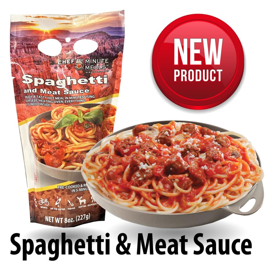 Backpack Meal Kit Spg & Meat Sauce 8 oz - 6/CP