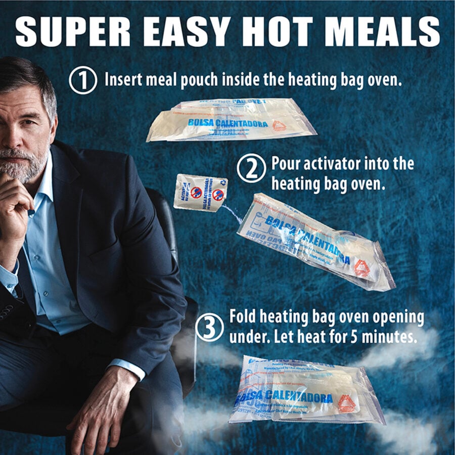 Backpack Meal Kit Spg & Meat Sauce 8 oz - 6/CP